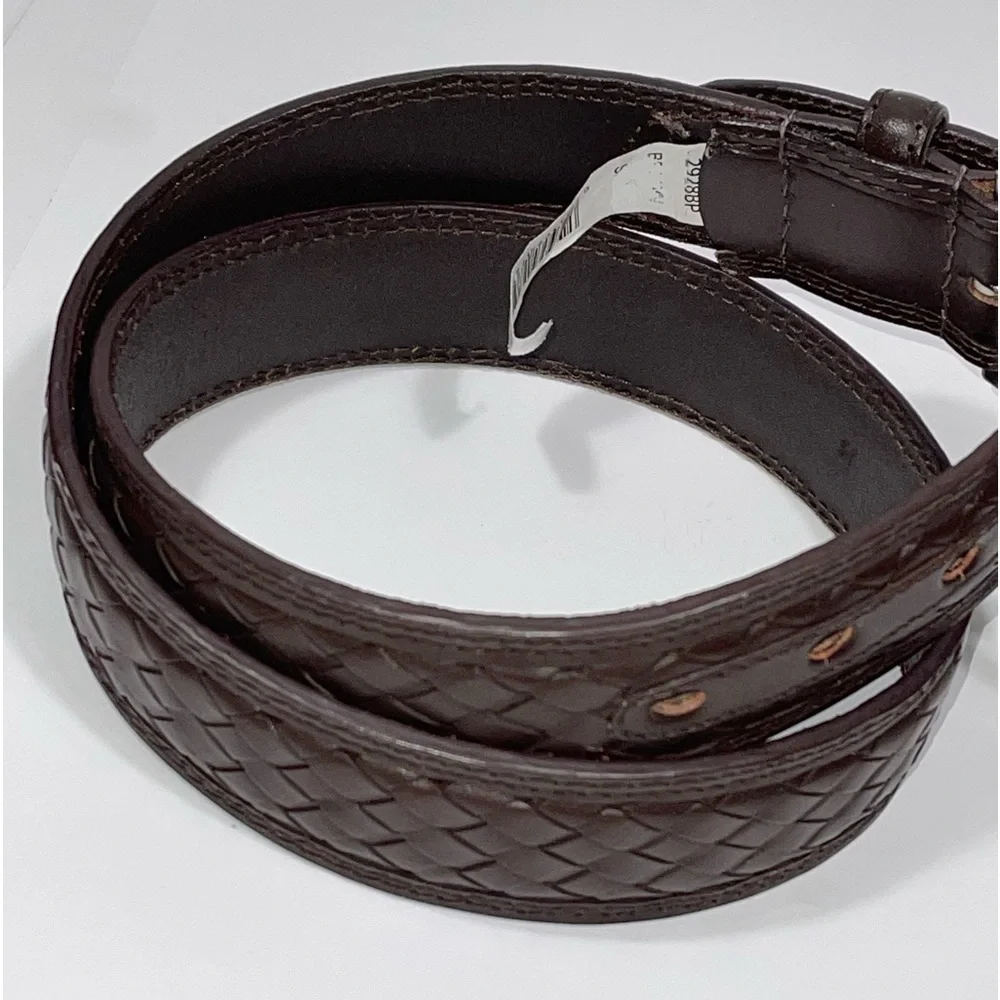redhead full grain buffalo brown belt size 34